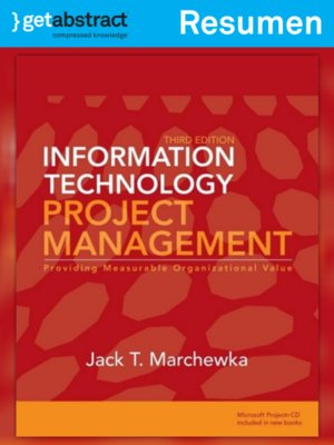 cover image of Administración de proyectos de Tecnologías de Información (resumen)
